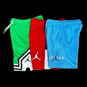 3 Pair Nike Jordan Athletic Shorts